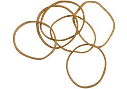 Elastiek Standard Rubber Bands 14 50x1.5mm 1kg 5333 stuks bruin